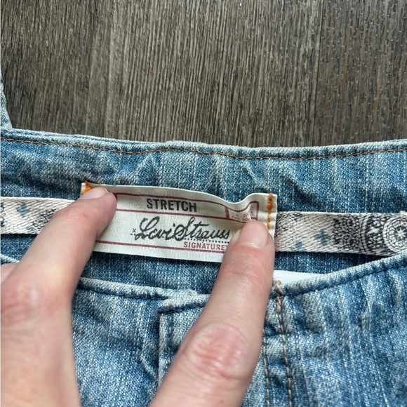 Levi's Blue Straight Leg Jeans Classic Denim - Picture 2 of 8